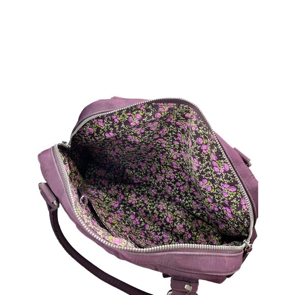 Vera Bradley Womens Purple Quilted Medium Shoulder handbag medium SKU 8577 - Picture 15 of 16